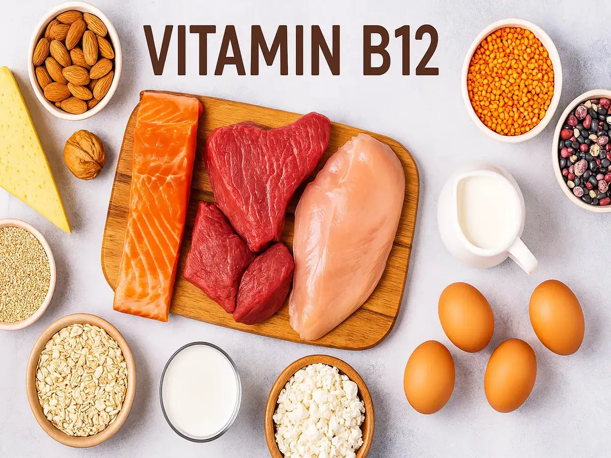 Vitamin B12 Deficiency: Symptoms, Causes & Best Natural Sources