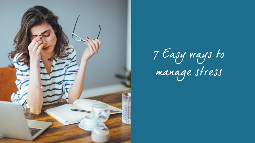 Easy Stress Management Tips 