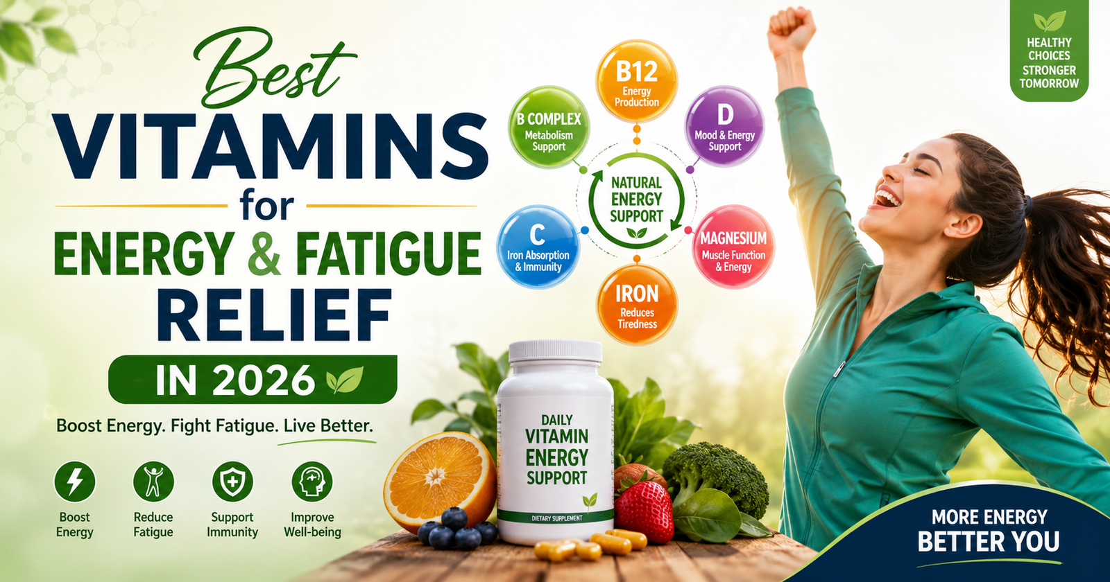 Best Vitamins for Energy