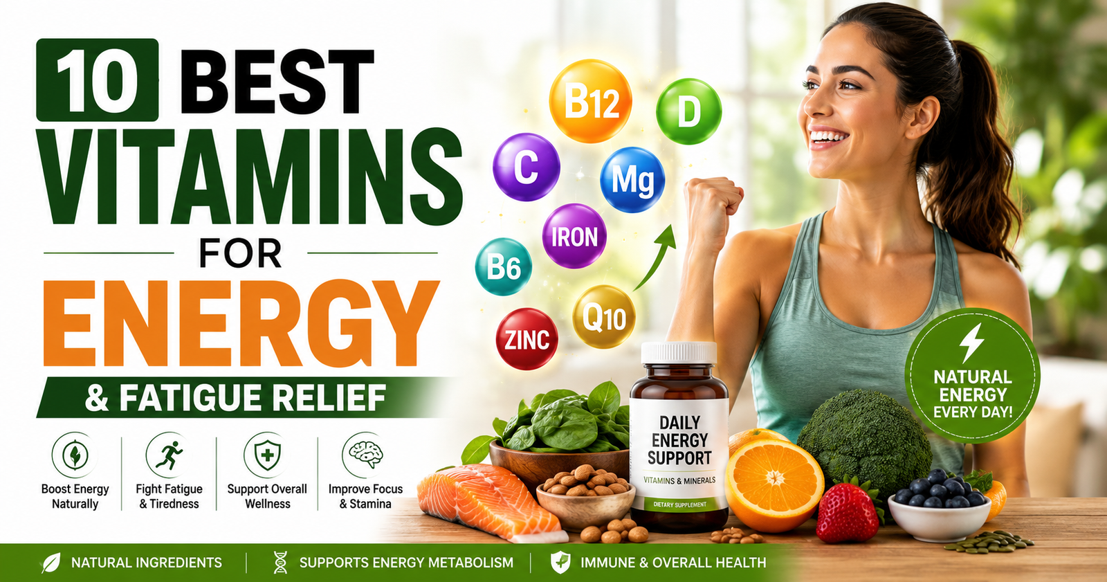 Best Vitamins for Energy