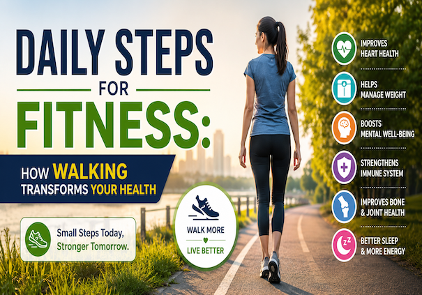 daily steps for fitness
